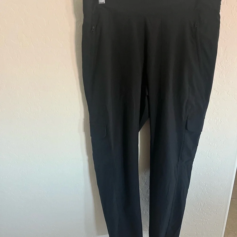 Black Athletic Pants - Picture 1 of 5